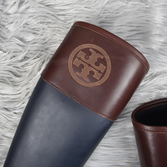 tory burch diana rain boots